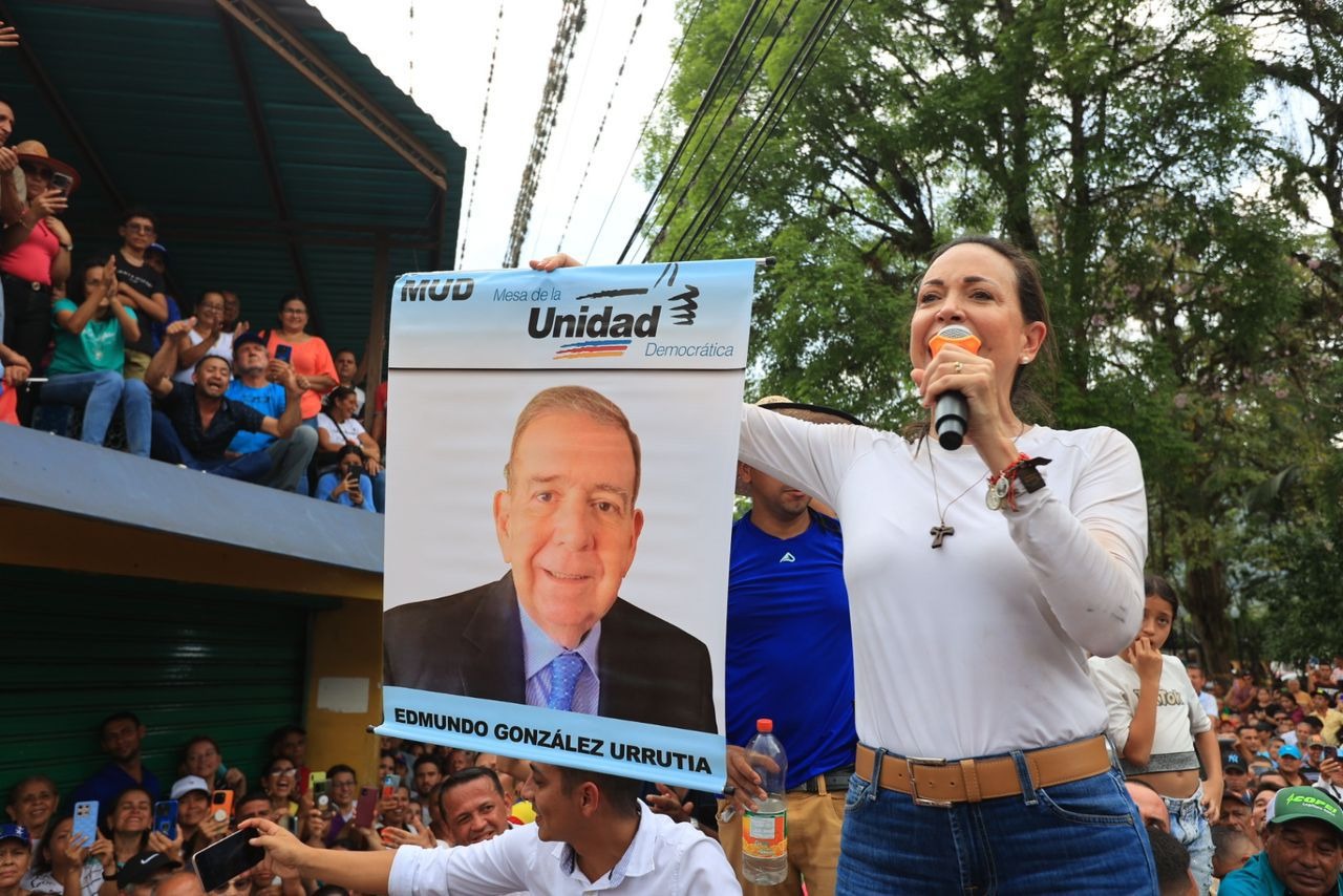 María Corina Machado desde Portuguesa: “Edmundo González es el candidato de todos los venezolanos, por el que vamos a votar el 28 de julio”